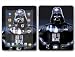 iPad Darth Vader Star Wars Vinyl Skin kit for all ipads 3G - 16gb, 32gb, 64gb wifi apple iPads decal cover Skins case High Gloss Finish.