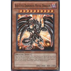  Yu-Gi-Oh! - Red-Eyes Darkness Metal Dragon - Structure Deck: Dragons Collide - 1st Edition - Common