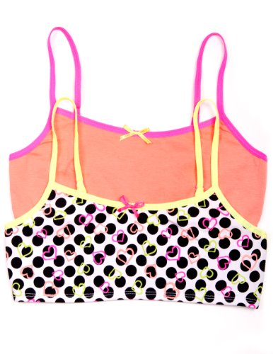 XOXO Big Girls Totally Comfy Training Bra with Bow 2 or 4 Pack