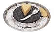 Reed & Barton Arbor Collection Cheese Board with Marble Insert & Knife