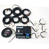 New BOVATECH Advanced 120W (6 x 20W) Hideaway Strobe Lights Kit Complete Set by Bovatech