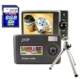 Xhtinn-1056, 10MP Max via interpolation. Digital Video Camera with 2.5 LCD (Free-8GB SDHC Memory Card, a Sturdy Tripod)