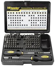 Wheeler 89-Piece Deluxe Gunsmithing Screwdriver Set