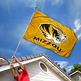 Mizzou Missouri Tigers University Large College Flag