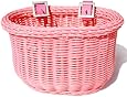 Colorbasket 01266 Kid's Front Handlebar Bike Basket, Pink