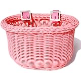Colorbasket 01266 Kid's Front Handlebar Bike Basket, Pink