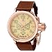 Invicta Men's Signature Collection Russian Diver 18kt Gold-Plated Chronograph Watch #7105