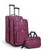 Susan G. Komen Inspire Collection 3 Piece Luggage Set