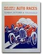 1932 San Jose Speedway Poster Print