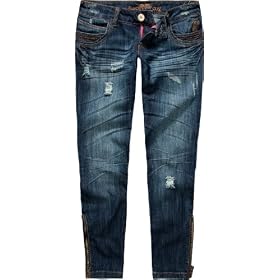 Buy ALMOST FAMOUS Zipper Ankle Ladies Skinny Jeans
