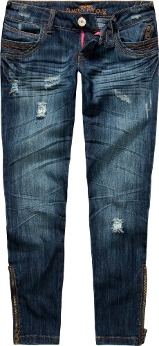 ALMOST FAMOUS Zipper Ankle Womens Skinny Jeans product image