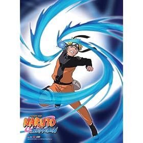  Naruto Shippuden: Naruto Rasengan Anime Wall Scroll