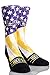Rock'em Apparel Louisiana State University LSU Tigers Custom Athletic Crew Socks