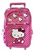 Sanrio Hello Kitty Rollling Backpack - Full size Kitty Luggage - Delicious Apple !