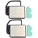 Panari (Pack of 2) 20 083 02-S Air Filter + Pre Filter for Kohler 20 083 06-S SV470-SV620 Courage Engine TORO 98018 Cub Cadet KH-20-883-02-S1 Craftsman 24642 Ariens 21541600 Lawn Mower Tractor