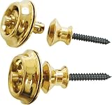 Dunlop Dual Design Straplok System, Gold