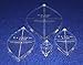 Leaf Shaped Quilting Templates 4 Piece Set 1/4 Inch Thick