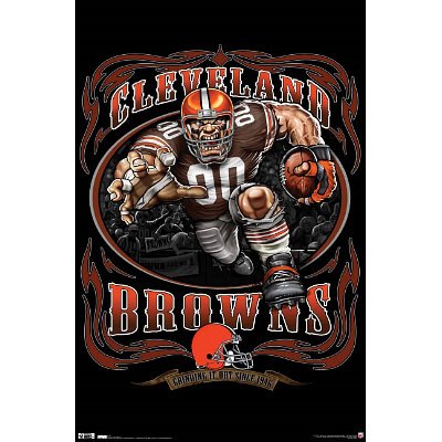 Trends Cleveland Browns Running Back Poster