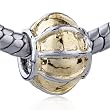 Pandora Style Bead Golden Lantern Shaped European Beads Fits Pandora Bracelet