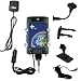 Car / Auto Multi Adapter Mount Holder GPS Navigation Kit for the HP iPAQ hx4700 with built in charger - Gomadic Brand