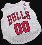 Chicago Bulls Basketball Pet Jersey (Large)