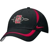 Nike - Nike San Diego State Aztecs Black Coaches Dri-Fit Adjustable Hat