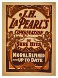 Historic Theater Poster (S), JH La Pearls combination of sure hits moral refined and up to da