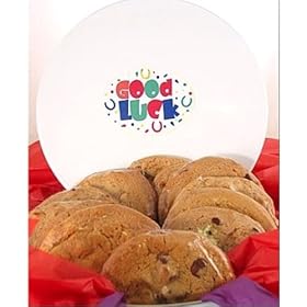 One Dozen Gourmet Cookies in Good Luck Gift Tin by Gifts-to-Impress