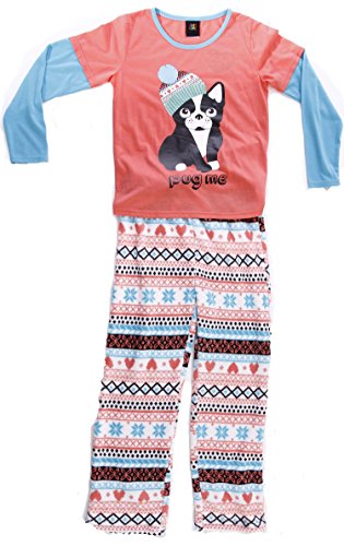 44639-Pug-10/12 Just Love Two Piece Girls Pajamas Set