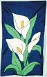 Peace Lily Outdoor Appliqued Flag 28" x 40"
