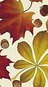 Caspari Golden Chestnut Paper Guest Towel Package, Ivory, Set of 2