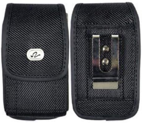 [A4T]Vertical Heavy Duty Rugged Canvas Belt Clip Case Cover for Samsung Convoy 3 SCH-U680