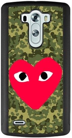 LG G3 Case,Customized Comme des Garcons Brand Black TPU and PC Case cover fit for LG G3,Best Durable Never-fade Case