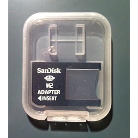 SANDISK MEMORY STICK M2 TO MEMORY STICK PRO DUO ADAPTOR/READER
