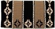 Mayatex Hunters Bend Saddle Blanket Blk/Tan/Cream
