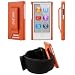 Handhelditem Clip Case with Nylon Armband for iPod nano 7G (Orange)