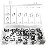 Swordfish 32350 Stainless Steel Step less Ear Clamp Assortment, 70 Piece
