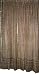 2 Unique Nut Brown Floral Printed with Paisley Print Border India Silk Sari Drapes Curtains