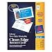 Avery Ink Jet Two-Side Printable Clean Edge Business Cards, White, Glossy, Pack of 200 (8859)
