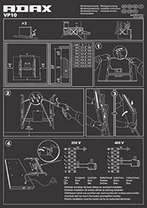 How to buy  Adax 400 Watt Slimline Electric Wall Mounted Panel Convector Heater
