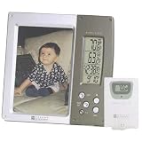 Outdoor Living : Oregon Scientific Photo Frame with Weather Station and Remote Sensor AUTHOR: Oregon Scientific