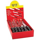 New Diamond Cut 30pc Cutlery Set In Display Box Dishwasher Safe Polypropylene Handles