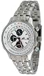 Adee Kaye Men's Stainless Steel Chronograph Watch Model AK6230-MB3