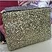 Gold color Dazzling Glitter Sparkling Bling Sequins Handbag Clutch Evening Party Bag