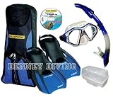 U.S.Divers Pro Complete Snorkeling Set with Free DVD