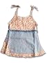Babalooi - Infant Girl Chambray Sundress - Denim and Floral (Size 18Months)