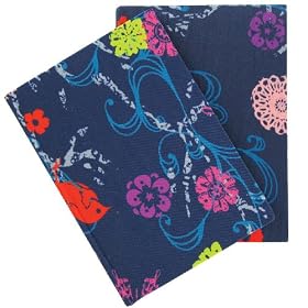 Paperchase Set of 2 A6 Notebooks. Secret Garden Design