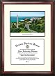 Pepperdine University Scholar Scholar Mahogany Framed Lithograph w/Diploma Opening