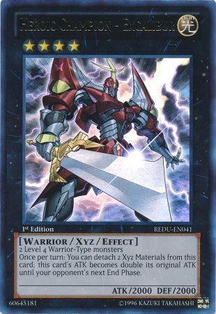 Yu-Gi-Oh! - Heroic Champion - Excalibur (REDU-EN041) - Return of The Duelist - Unlimited Edition - Ultra Rare