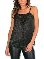 Bleu Marine Top Jamie (Negro)